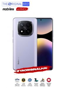 Redmi Note 14 Pro Plus 5G - 12GB RAM - 512GB Storage - PTA Approved - 12 Months Warranty - Purple - The Original Bro Mobiles - TOB33